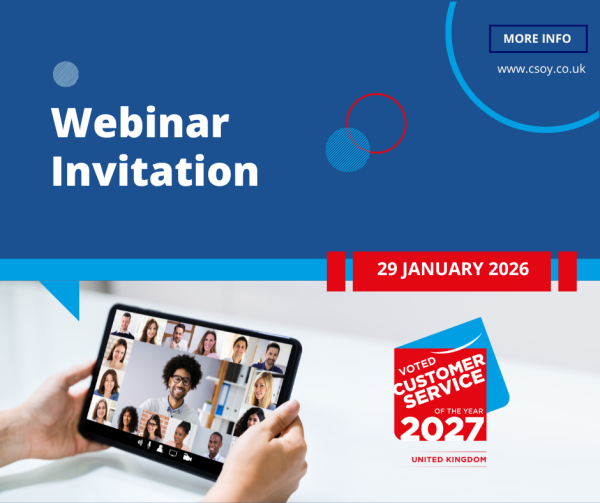 Voted Customer Service of the Year launches the 2027 UK edition with an exclusive kick-off webinar